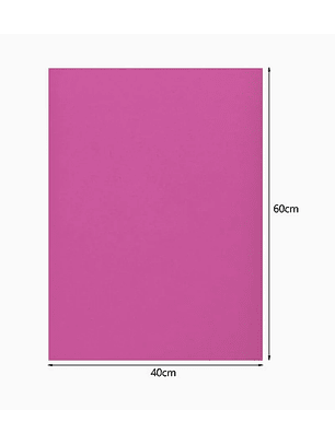 Goma Eva Lisa Paquete de 10 unidades - Rosa Pálida