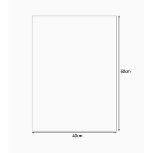 Goma Eva Lisa Paquete de 10 unidades - Blanco