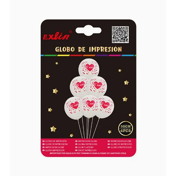 Set de Globos te amo 1