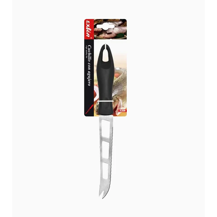 Cuchillo Con Mango Negro 1