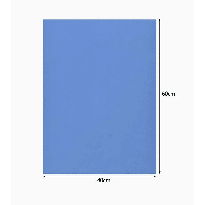 Goma Eva Lisa Paquete de 10 unidades - Azul 1