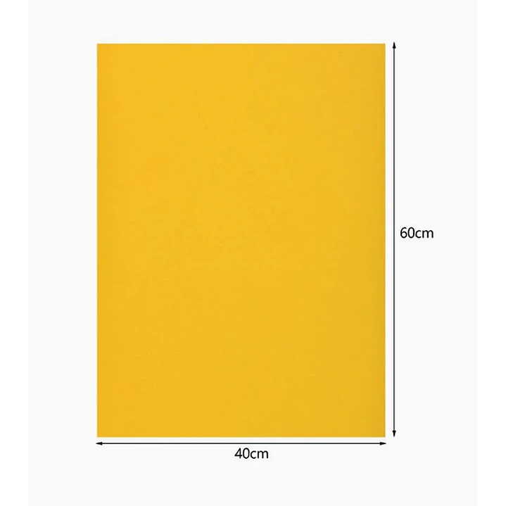 Goma Eva Lisa Paquete de 10 unidades - Amarillo claro 1