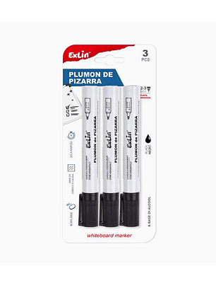 Marcadores Tinta Negra