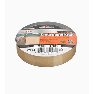 Cinta de Papel Kraft 40m