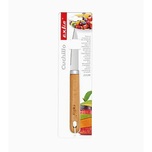Cuchillo Con Mango Madera