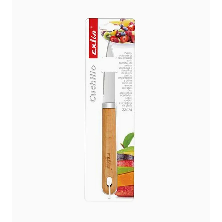 Cuchillo Con Mango Madera 1