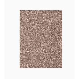 Goma Eva Glitter Paquete de 10 unidades - Cafe