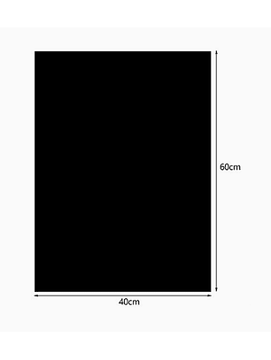 Goma Eva Lisa Paquete de 10 unidades - Negro