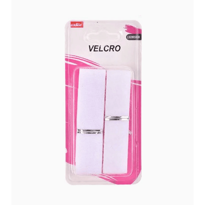 Velcro Blanco 2.5cm 1
