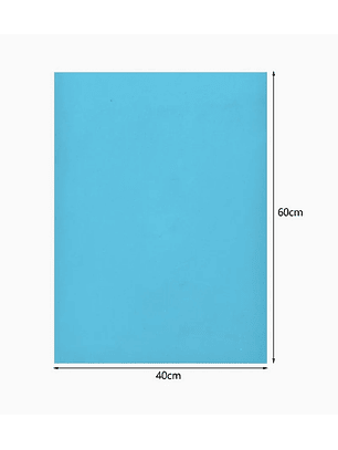 Goma Eva Lisa Paquete de 10 unidades - Celeste