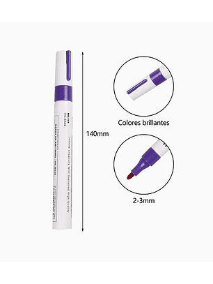 Marcador Permanente - Morado