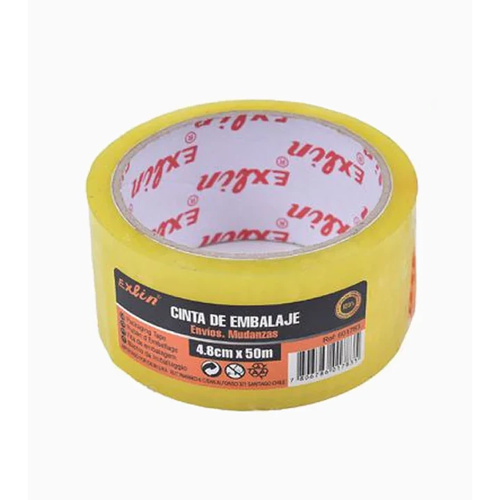 Cinta Embalaje Amarilla 1