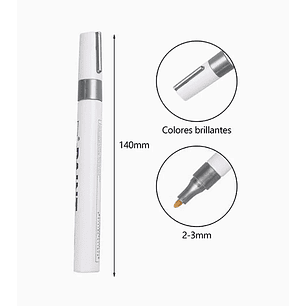 Marcador Permanente - Gris