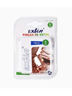 Pinzas de Metal 8 Pcs