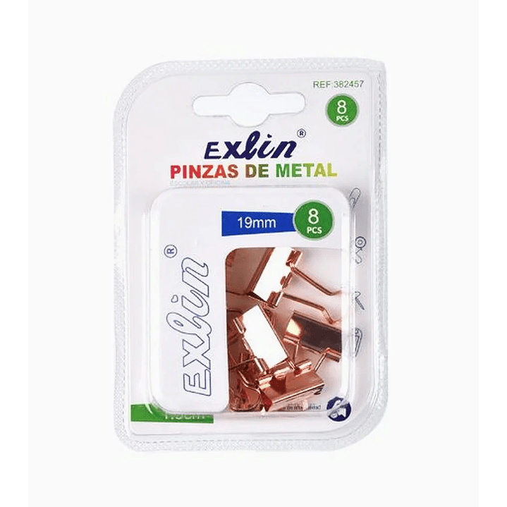 Pinzas de Metal 8 Pcs 1