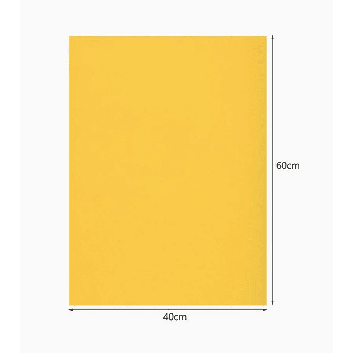 Goma Eva Lisa Paquete de 10 unidades - Amarillo 1