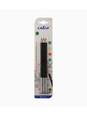 Set Lápiz Grafito 3 unidades