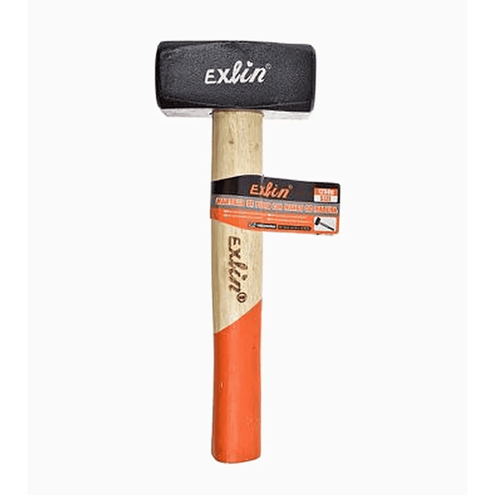 Martillo de Piedra con Mango de Madera 1