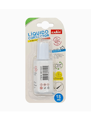 Corrector Líquido en Brocha