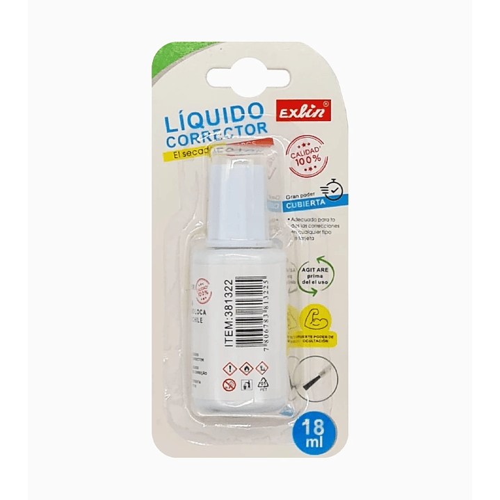 Corrector Líquido en Brocha 1