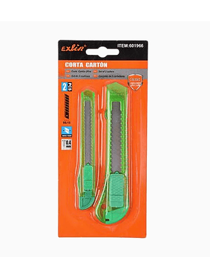 Corta Cartón 2 pcs