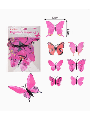 Pegatinas Decorativas de Mariposas Exlin - Diseño 4