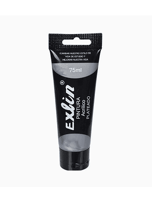 Pintura Acrílica Plateado