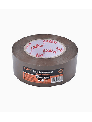 Cinta Embalaje Color Café