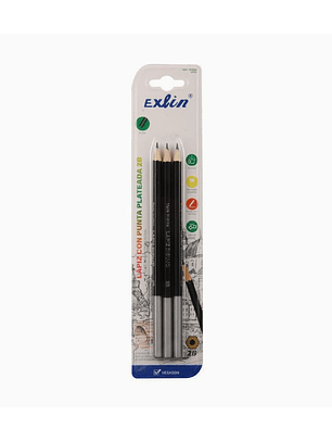 Lápiz Grafito 3 unidades