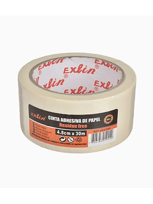Cinta Adhesiva de Papel 30m