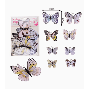Pegatinas Decorativas de Mariposas Exlin - Diseño 3