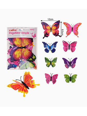 Pegatinas Decorativas de Mariposas Exlin - Diseño 2