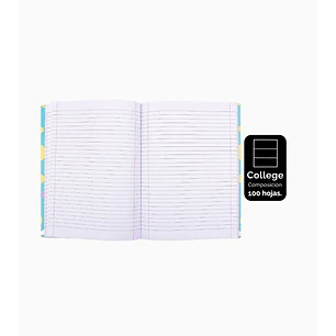 Pack 8 Cuaderno College de Composición 80 Hojas