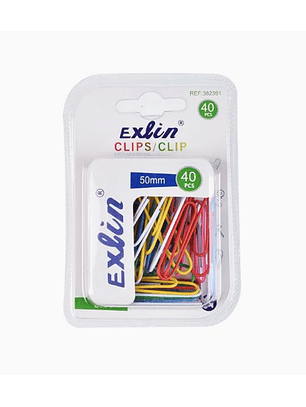 Pack de Clips Lisos 40 Pcs
