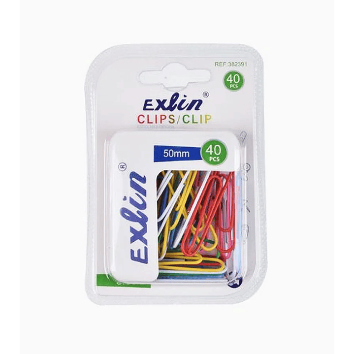 Pack de Clips Lisos 40 Pcs 1