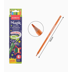 Caja de Lápices de Colores Madera 6 und