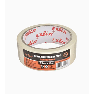 Cinta Adhesiva de Papel 20m