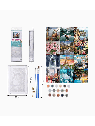 Cuadro de diamantes pintable