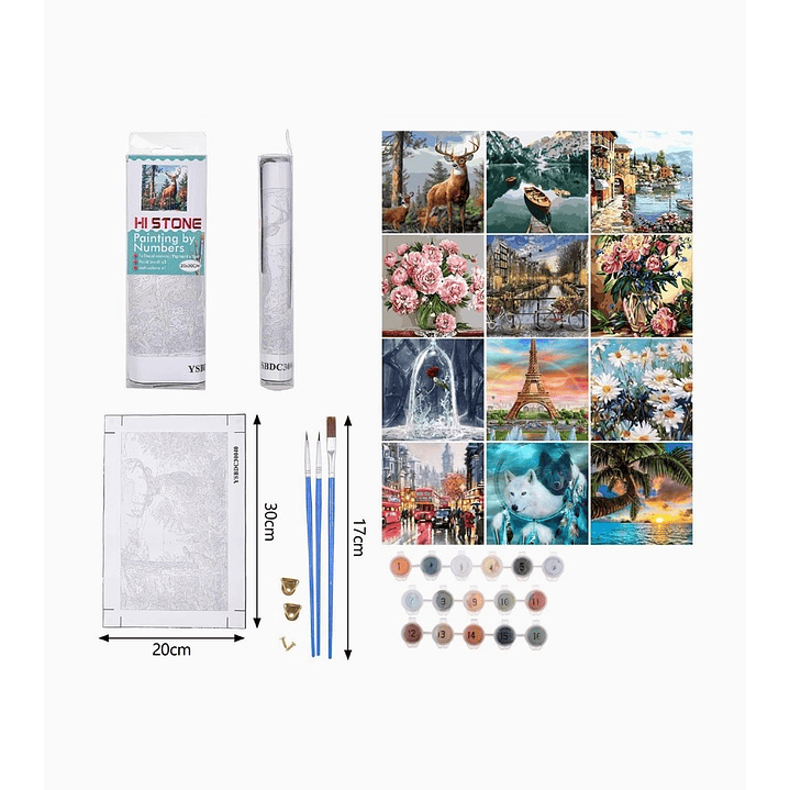 Cuadro de diamantes pintable 1