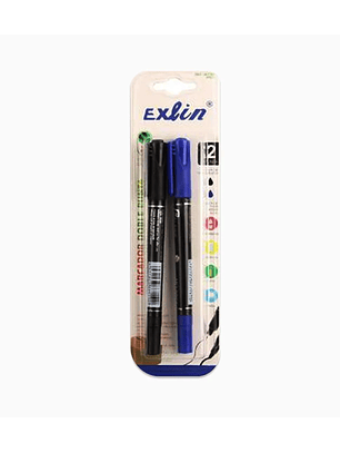 Set Marcador de Disco Doble Punta