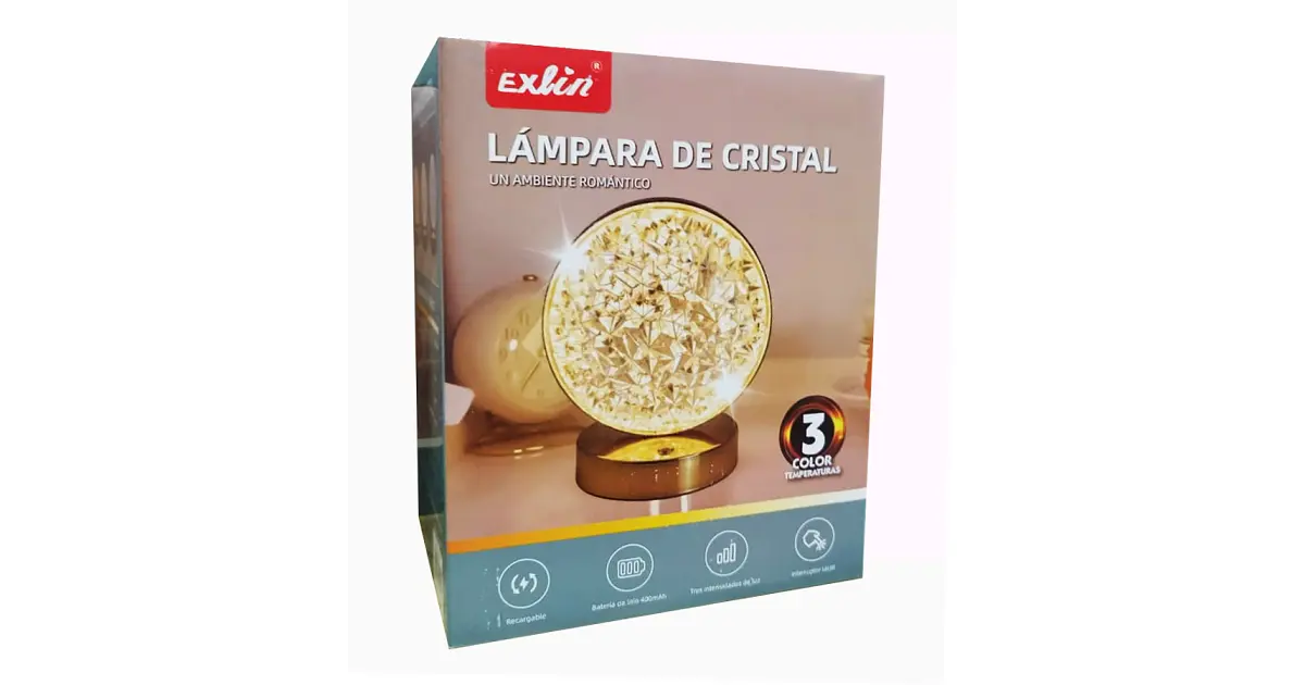 Lámpara de Cristal Exlin