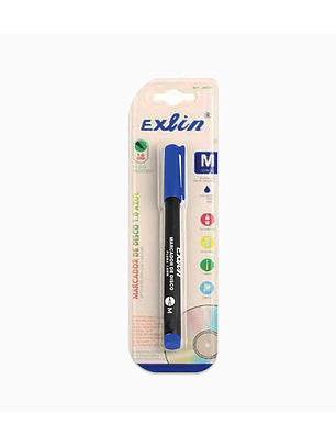 Marcador Disco Azul y Rojo