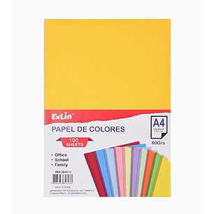 Resma de Papel Color Dorado