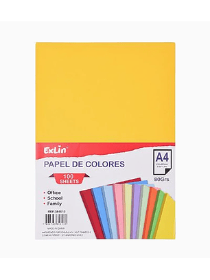 Resma de Papel Color Dorado