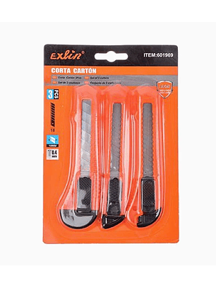 Set de Corta Cartón