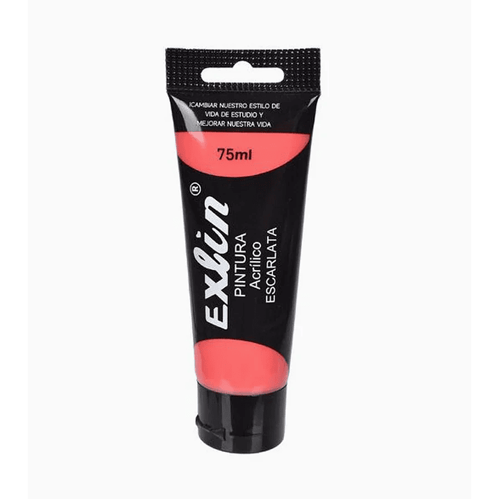 Pintura Acrílica Escarlata 1