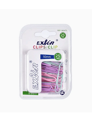 Clips Colores Surtidos 25pcs