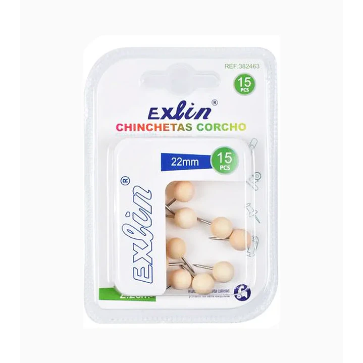 Chinchetas Tipo Corcho 15 Pcs 1