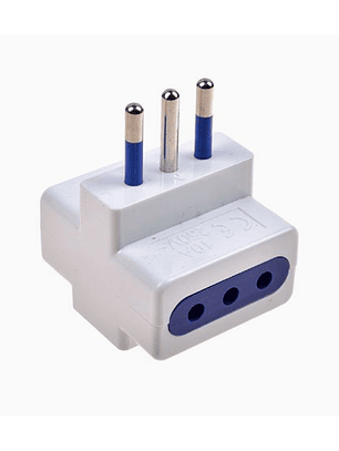 Enchufe Triple Adaptador de 3 Entradas - Corriente 220V