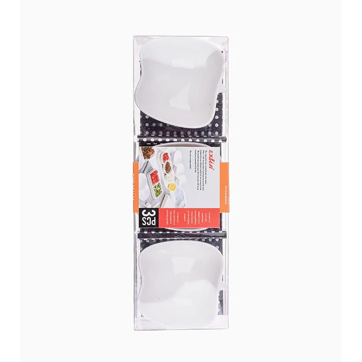 Tazones de Aperitivos 3 Pcs Manzana 1